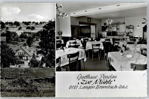 Langen-Brombach Gasthaus zur Mühle