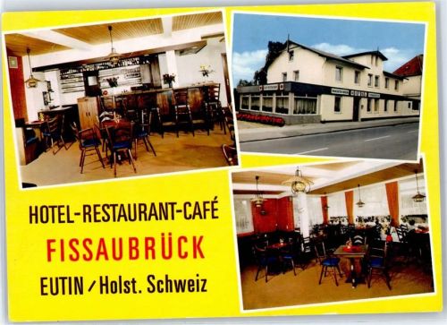 Eutin Hotel Gasthaus Cafe Fissaubrück