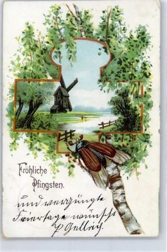1904 Pfingsten Windmühle