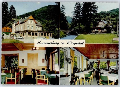 Lorch Gasthaus Kammerburg im Wispertal