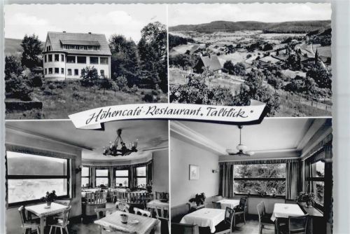 Wilhelmsfeld Gasthaus Cafe Talblick