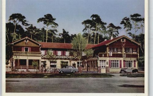 65428 W6090 Rüsselsheim - Königstädter Waldhaus Gasthaus Autos