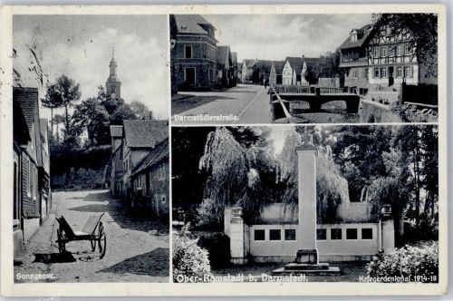 Ober-Ramstadt Sonngasse Kriegerdenkmal