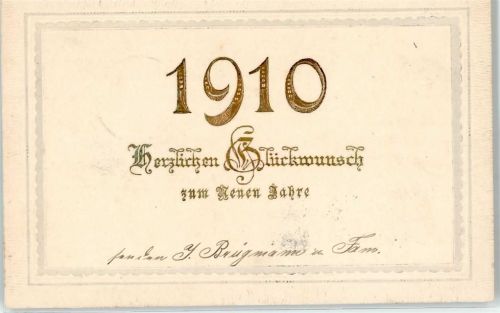 1910 Neujahr