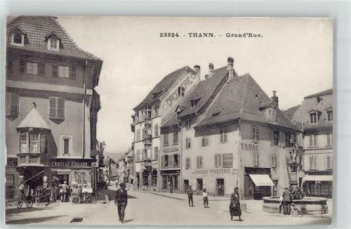 Thann Straße Brunnen