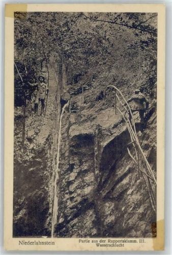 Niederlahnstein Rupertsklamm Wasserschlucht