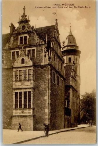 Hann Münden Rathaus St. Blasi-Turm