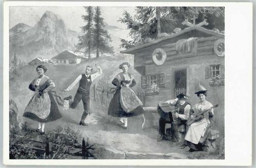 Dachau Hansl Gretl Kati Zenzl Schuhplattler Jodlerinnen Bauernkapelle Tracht