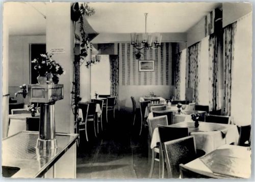 Tambach-Dietharz Erholungsheim 8. März Speiseraum