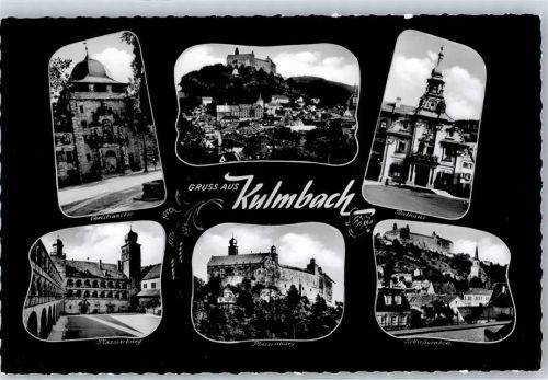 Kulmbach Rathaus Plassenburg Christianstor