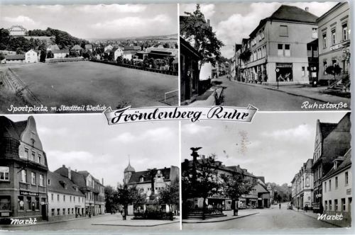 Fröndenberg Sportplatz Ruhrstraße Markt