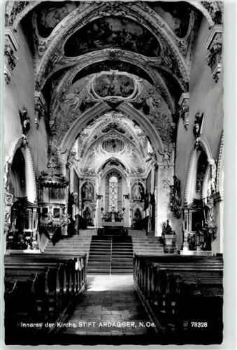 Ardagger Stift Inneres der Kirche Stift
