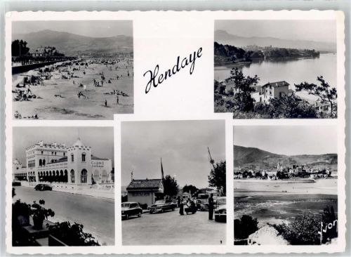 Hendaye Casino Strand Grenze