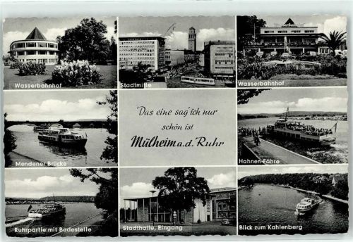 Mülheim Wasserbahnhof Fähre