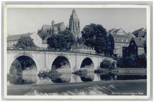 Wetzlar Lahnbrücke Dom Notopfer