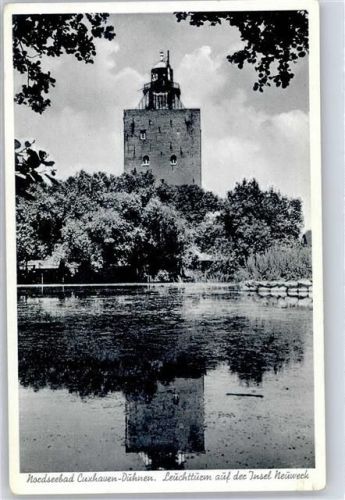 Duhnen Leuchtturm auf der Insel Neuwerk