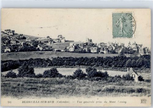 Blonville-sur-Mer Vue generale prise du Mont Canisy