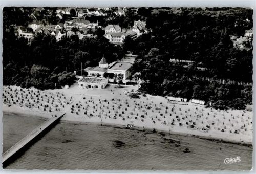 Timmendorfer Strand Fliegeraufnahme Landungsbrücke Strandhalle