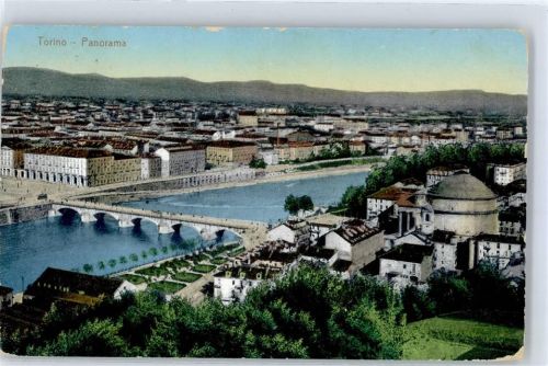 62036 Pieve Torina Lithographie 1912 Panorama