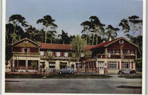65428 W6090 Rüsselsheim - Königstädter Waldhaus Gasthaus Auto