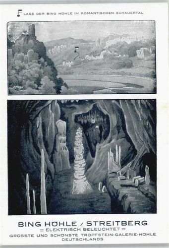 Streitberg Bing Höhle Tropfstein