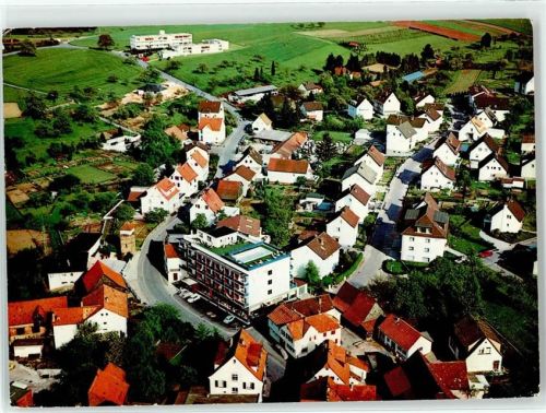 Beerfelden Fliegeraufnahme Hotel Odenwald
