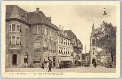 Munster Rue de la Republique Autos