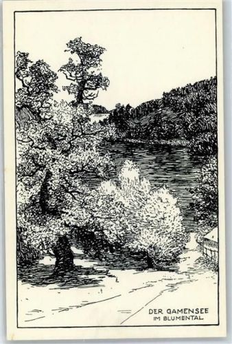 Tiefensee Der Gamensee im Blumental