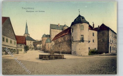 95349 W8656 Thurnau 1912 - Marktplatz Schloss
