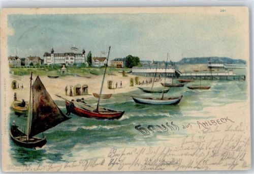 Ahlbeck 1901 Gruß aus Ahlbeck