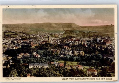 Jena Blick vom Landgrafenberg