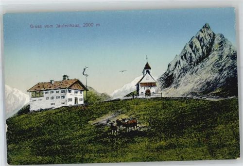 Jaufenhaus Südtirol Hüttenstempel