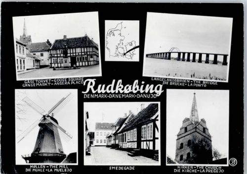 Gänsemarkt Mühle Brücke Kirche
