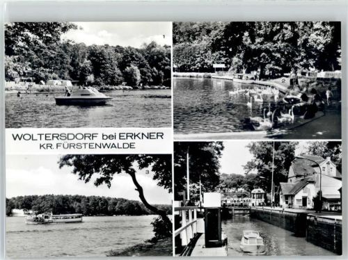 Woltersdorf Am Kalksee Am Flakensee Schleuse