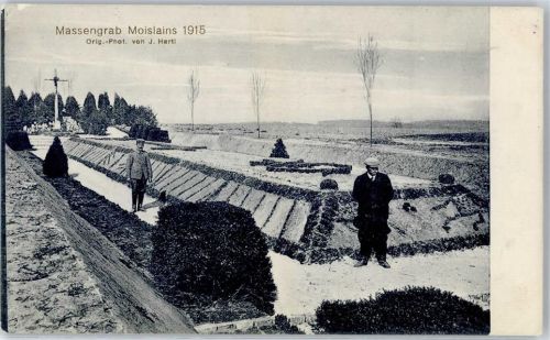 Moislains Massengrab