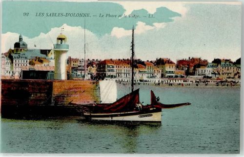 Les Sables-d'Olonne Leuchtturm Strand