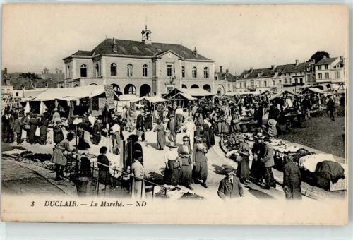 Duclair Le Marche Marktszene