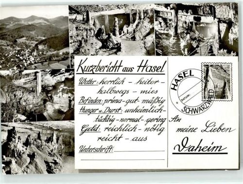 Hasel Erdmannshöhle