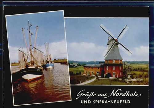 Spieka Nordholz Mühle Kutterhafen Spieka Neufeld