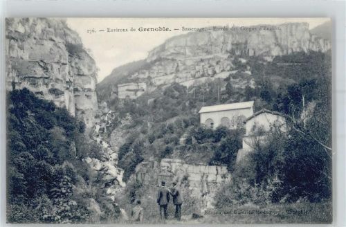 Grenoble Entree des Gorges d Engins