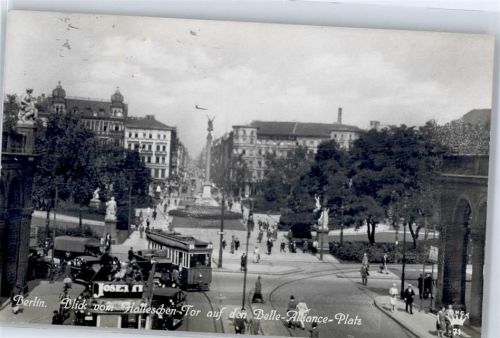 10115 W1000 Kreuzberg - Belle-Alliance-Platz Hallesches Tor Straßenbahn
