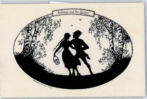 sign. Forck, Elsbeth Scherenschnitt
