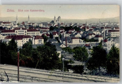 Zittau Blick vom Kummersberg