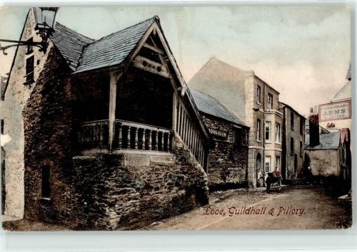 Looe Guildhall Pillory
