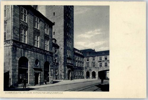 Mülheim Rathaus Hindenburgstrasse
