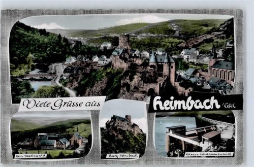 Heimbach Abtei Mariawald Burg Rursee Schwammenauel