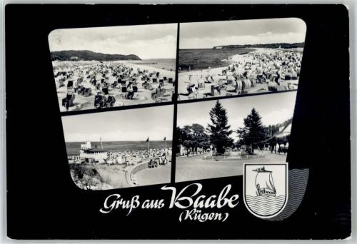 Baabe Strand Strandpromenade Wappen Rügen