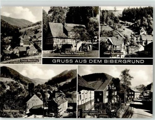 Lichtenau Biberschlag Mühle Tellerhammer Bibergrund