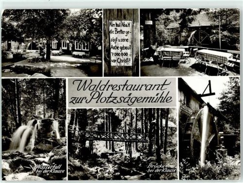 Loffenau Gasthaus Zur Plotzsägemühle