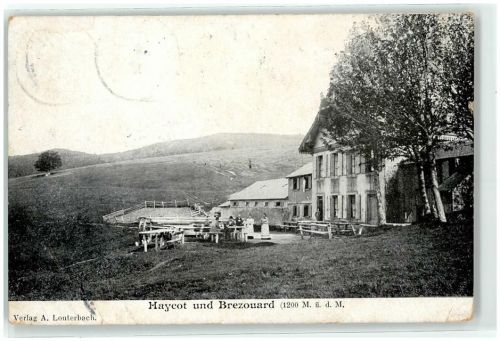 Sainte-Marie-aux-Mines 1913 Gasthaus Haycot